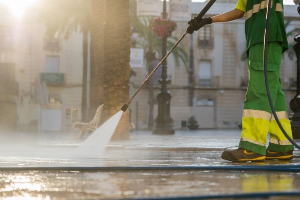 Post-Construction Pressure Washing in Midland, PA